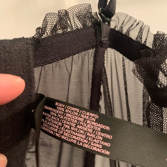 Victoria Secret Bridal Black Lingerie and matching skirt brand new condition - Picture 10 of 16